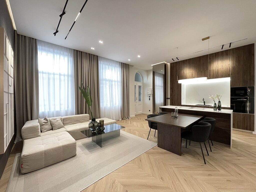 nappali egyedi megoldásokkal kishebből tágas hatásért